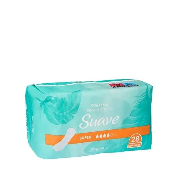 Compresa sin alas super Deliplus Suave - 27.92 ud - Imagen del producto en Findit