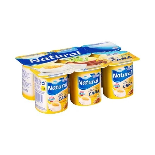 Yogur natural con azúcar de caña Hacendado - 0.75 kg - Imagen del producto en Findit