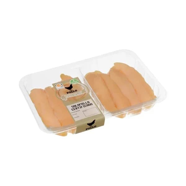 Solomillos de pollo certificado alimentado con un 50% de maíz - 0.4 kg - Imagen del producto en Findit