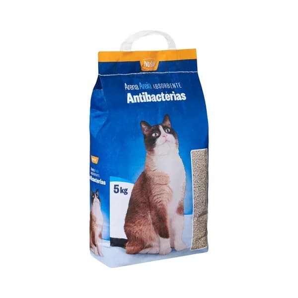 Arena para gato antibacterias Nuske - 5 kg - Imagen del producto en Findit