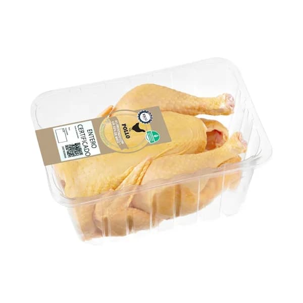 Pollo certificado entero alimentado con un 50% de maíz - 1.8 kg - Imagen del producto en Findit