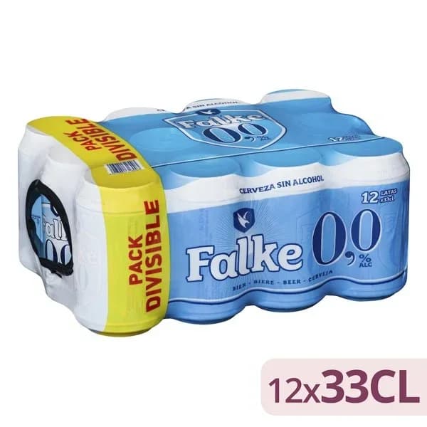 Cerveza 0 0% sin alcohol Falke - 3.96 l - Imagen del producto en Findit