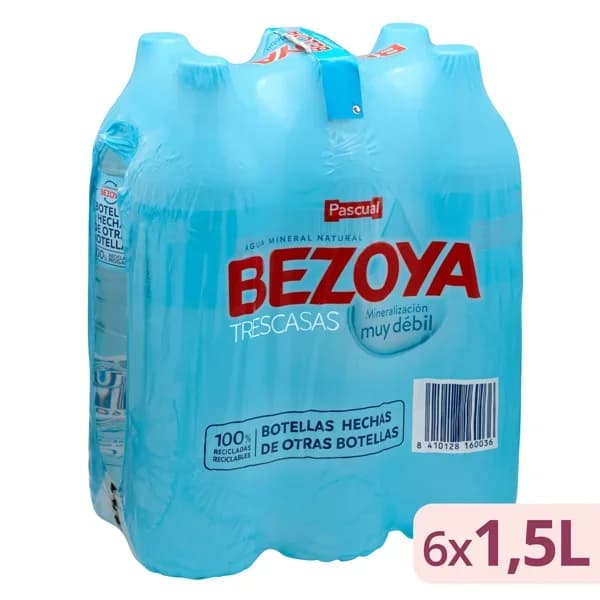 Agua mineral grande Bezoya - 9 l - Imagen del producto en Findit