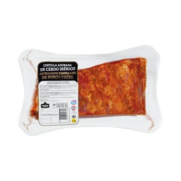 Costilla de cerdo ibérico adobada - 0.5 kg - Imagen del producto en Findit
