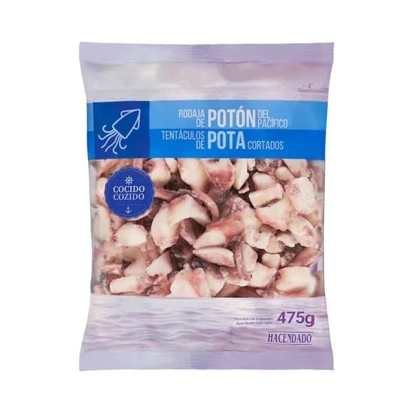 Rodaja de potón del Pacífico cocido Hacendado congelado - 0.47 kg - Imagen del producto en Findit