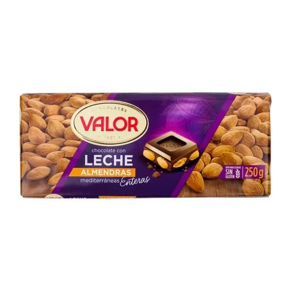 Chocolate con Leche y Almendras 250G - 0.25 kg - Imagen del producto en Findit
