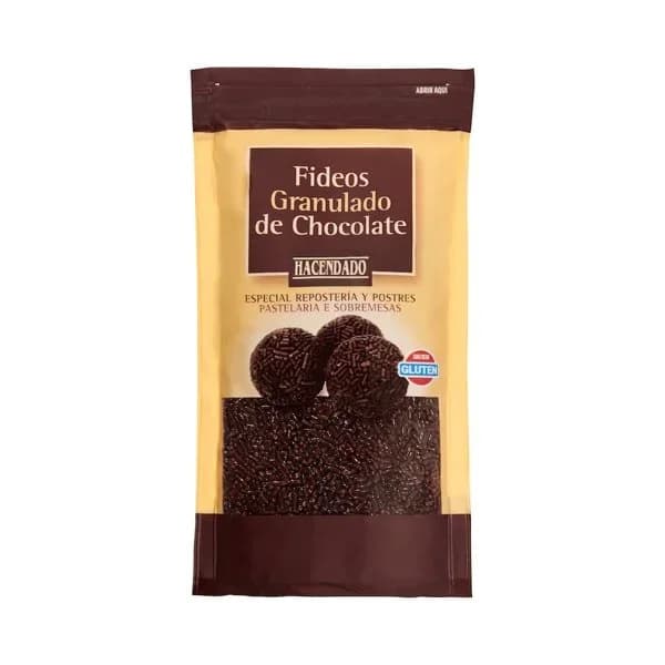 Fideos de chocolate Hacendado - 0.1 kg - Imagen del producto en Findit