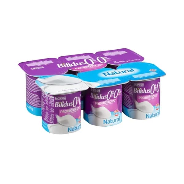 Bífidus desnatado natural Hacendado 0% m.g  0% sin azúcares añadidos - 0.75 kg - Imagen del producto en Findit