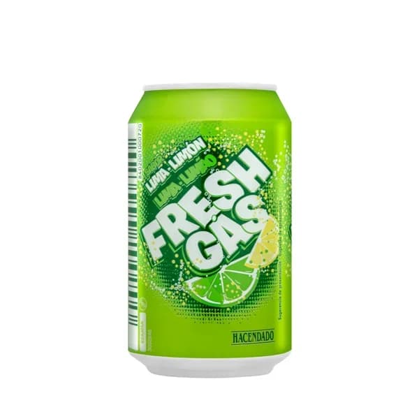 Refresco lima limón Hacendado fresh gas - 0.33 l - Imagen del producto en Findit