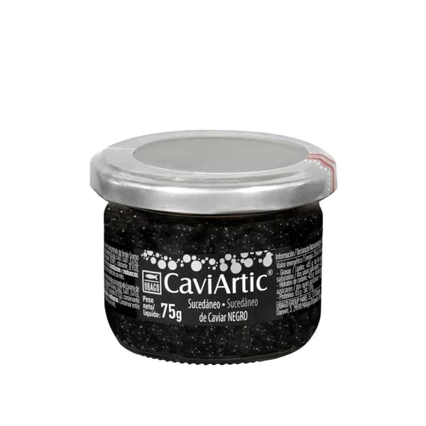 Sucedáneo de caviar negro Ubago Caviartic - 0.08 kg - Imagen del producto en Findit