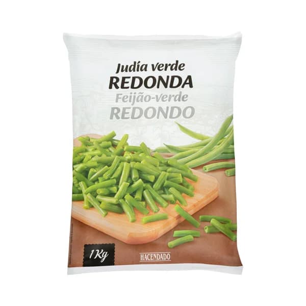 Judía verde redonda Hacendado ultracongelada - 1 kg - Imagen del producto en Findit