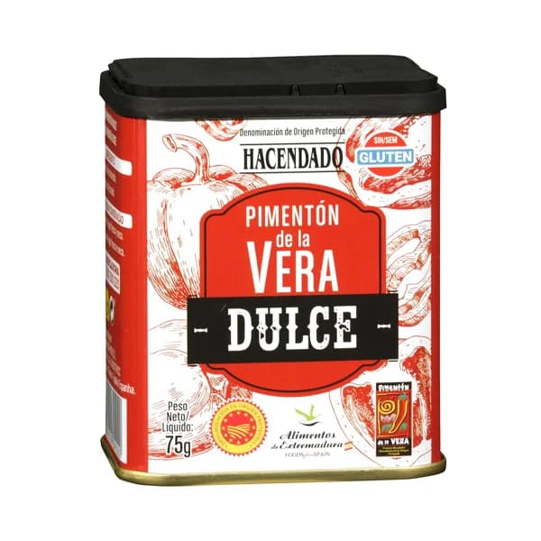 Pimentón dulce de la Vera Hacendado - 0.07 kg - Imagen del producto en Findit