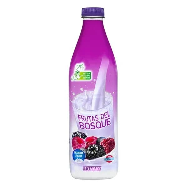 Bebida láctea de frutas del bosque Hacendado - 1 ud - Imagen del producto en Findit
