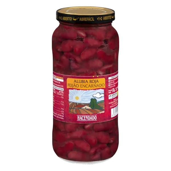 Alubia cocida roja Hacendado - 0.4 kg - Imagen del producto en Findit