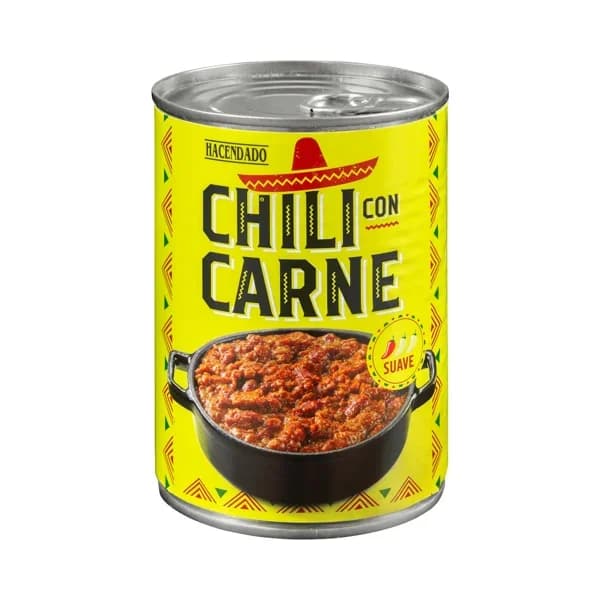 Chili con carne Hacendado - 0.42 kg - Imagen del producto en Findit