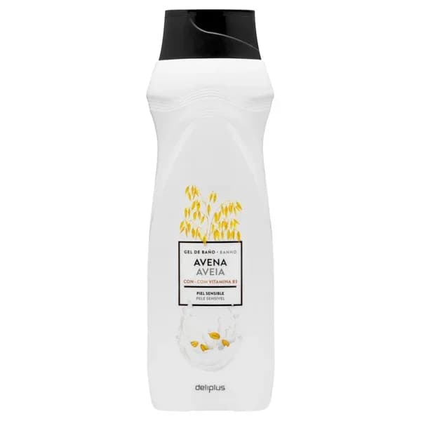 Gel de baño avena Deliplus piel sensible - 0.75 l - Imagen del producto en Findit