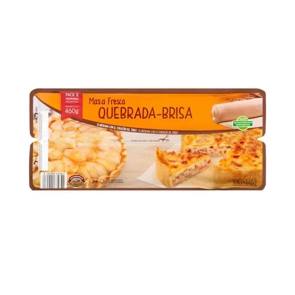 Masa fresca quebrada brisa Hacendado - 0.46 kg - Imagen del producto en Findit