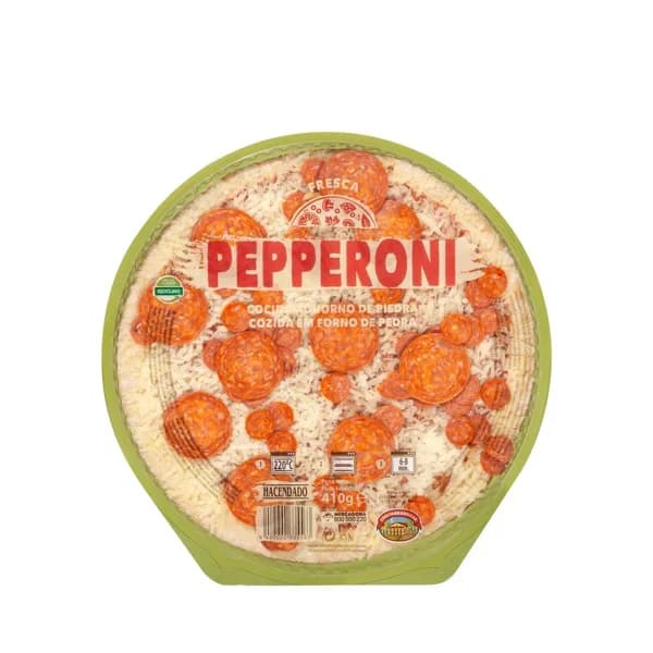 Pizza pepperoni Hacendado - 0.41 kg - Imagen del producto en Findit