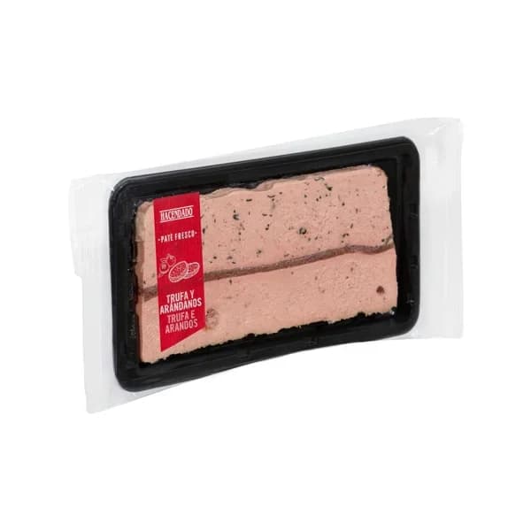 Paté de cerdo y pollo con trufa y arándanos Hacendado - 0.1 kg - Imagen del producto en Findit