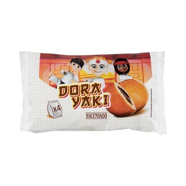 Dorayaki relleno de crema al cacao Hacendado - 1 ud - Imagen del producto en Findit