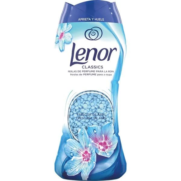 Perlas perfumadas para ropa abril LENOR, botella 210 g - 0.19 kg - Imagen del producto en Findit