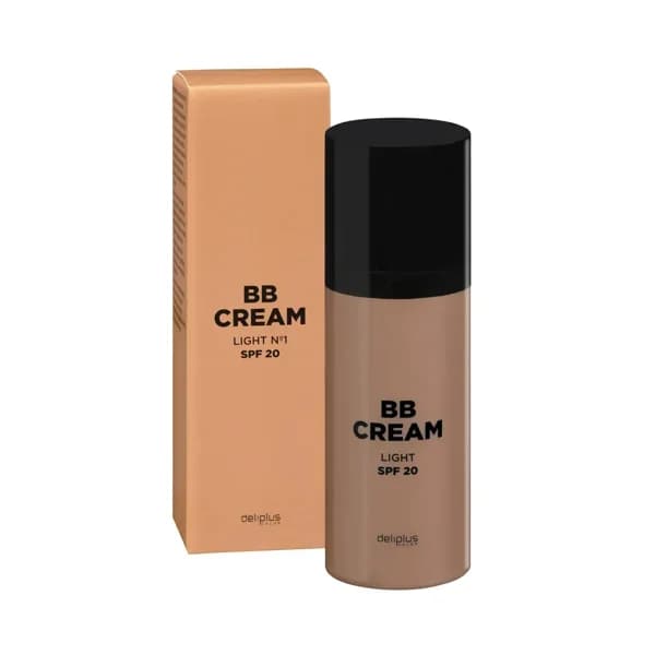 Hidratante facial BB cream Deliplus 01 claro FPS 20 - 0.05 l - Imagen del producto en Findit