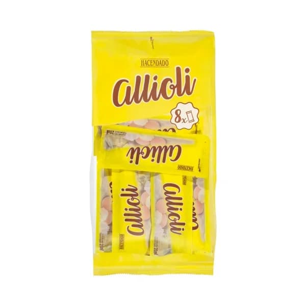 Allioli en sobres individuales Hacendado - 0.16 l - Imagen del producto en Findit