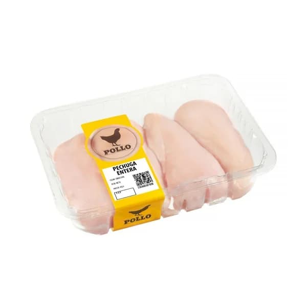 Pechugas enteras familiar de pollo - 1.09 kg - Imagen del producto en Findit