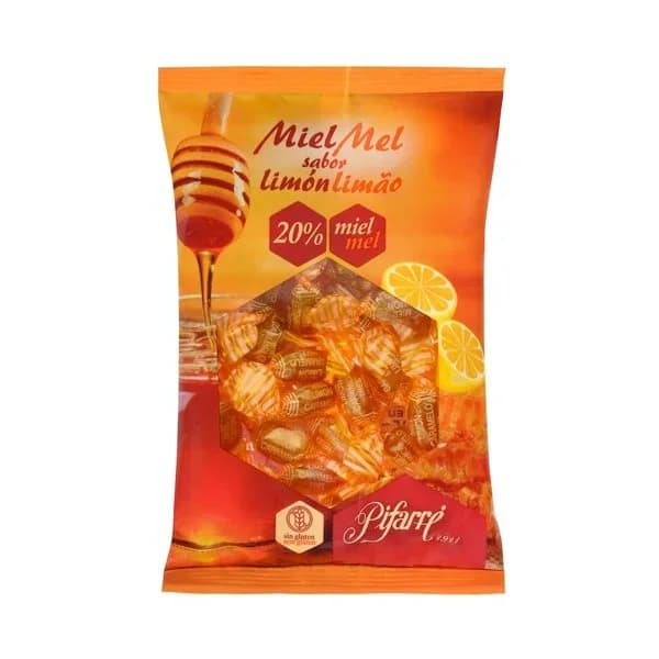 Caramelos miel sabor limón Pifarré - 0.12 kg - Imagen del producto en Findit