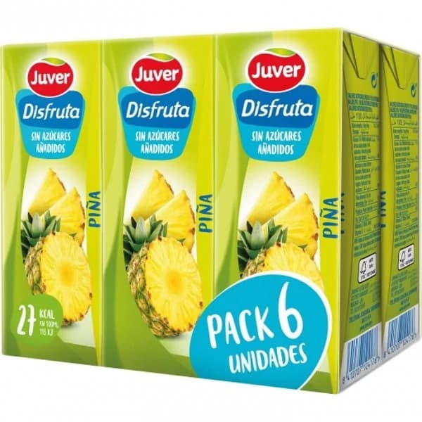 Néctar Disfruta Piña 6 x 200ML - 1.2 ud - Imagen del producto en Findit