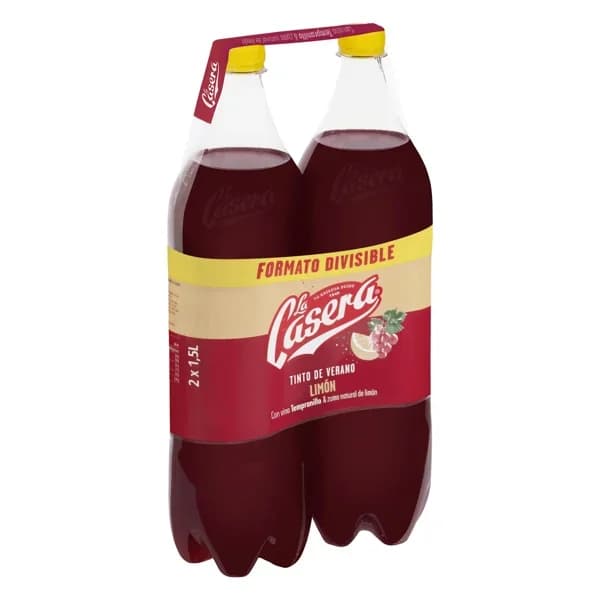 Tinto de verano sabor limón La Casera - 3 l - Imagen del producto en Findit