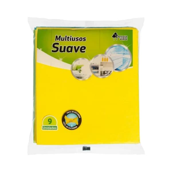 Bayeta suave multiusos Bosque Verde - 8.96 ud - Imagen del producto en Findit