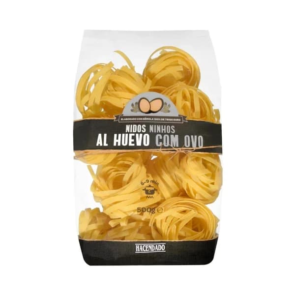 Nidos al huevo Hacendado - 0.5 kg - Imagen del producto en Findit