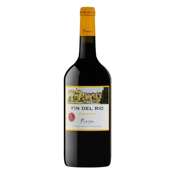 Vino tinto tempranillo Fin del Río Fariña - 1 l - Imagen del producto en Findit