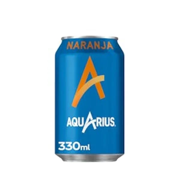 Bebida isotónica naranja Aquarius - 0.33 l - Imagen del producto en Findit