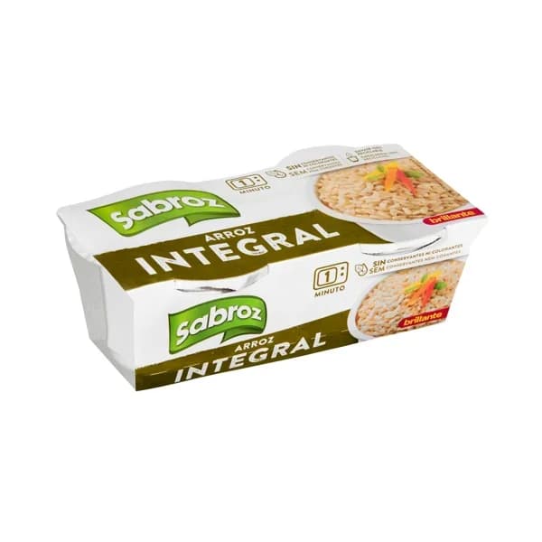 Arroz cocido integral Sabroz - 0.25 kg - Imagen del producto en Findit