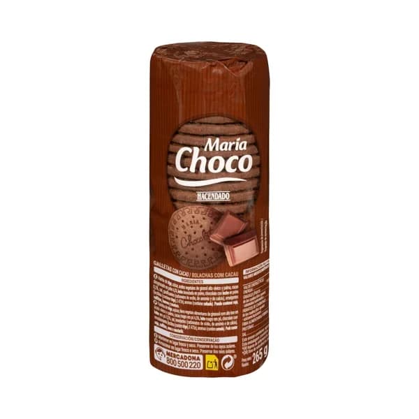 Galletas María choco Hacendado - 0.26 kg - Imagen del producto en Findit