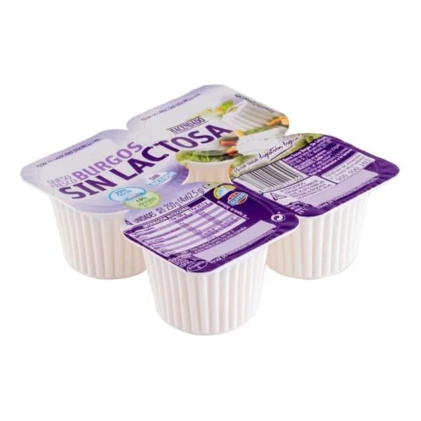 Queso fresco Burgos sin lactosa de vaca Hacendado - 1 ud - Imagen del producto en Findit