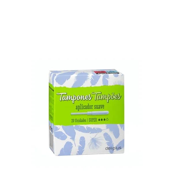 Tampones super Deliplus con aplicador suave - 19.93 ud - Imagen del producto en Findit