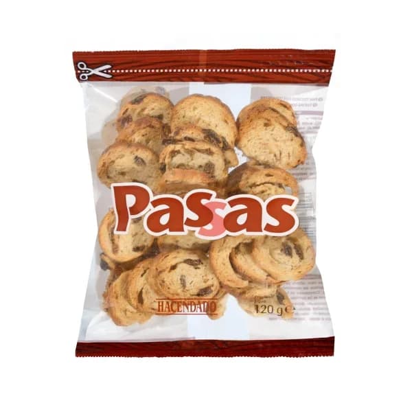 Pan tostado pasas Hacendado - 0.12 kg - Imagen del producto en Findit