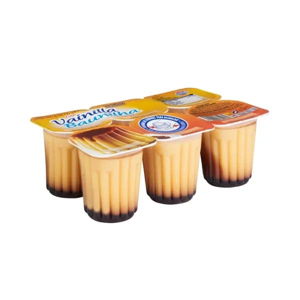 Flan de vainilla con caramelo Hacendado - 0.6 kg - Imagen del producto en Findit