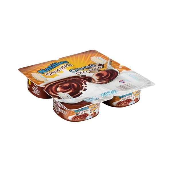 Natillas de chocolate con leche Hacendado - 0.5 kg - Imagen del producto en Findit
