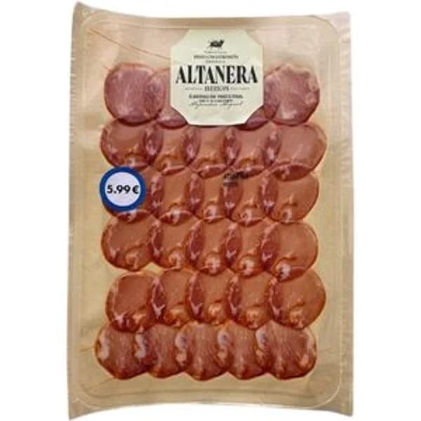Lomo ibérico de cebo 50% raza ibérica 90g - 0.09 kg - Imagen del producto en Findit