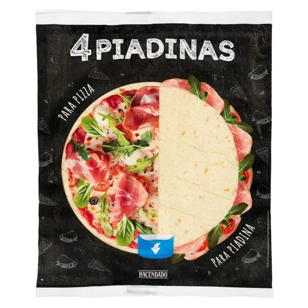 Piadina Hacendado - 0.4 kg - Imagen del producto en Findit