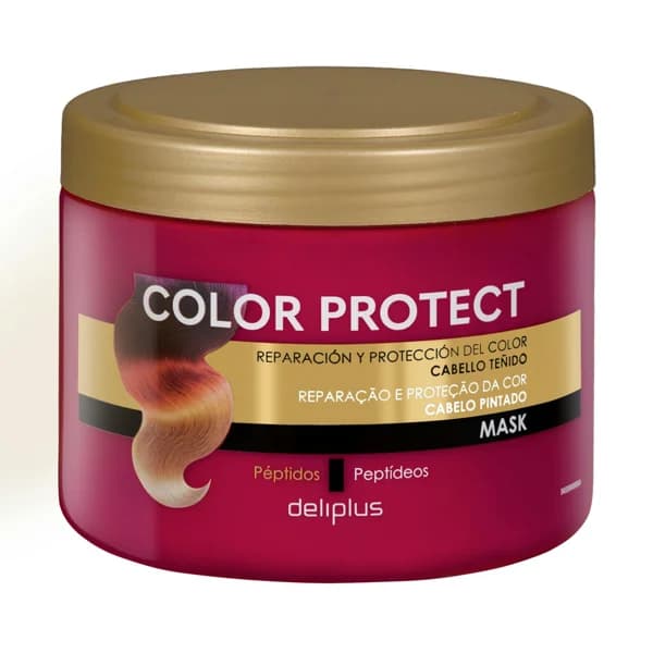 Mascarilla Color Protect Deliplus cabello teñido - 0.4 l - Imagen del producto en Findit