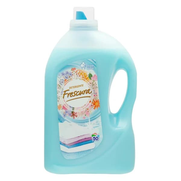Detergente ropa Frescura Bosque Verde líquido - 50 ud - Imagen del producto en Findit