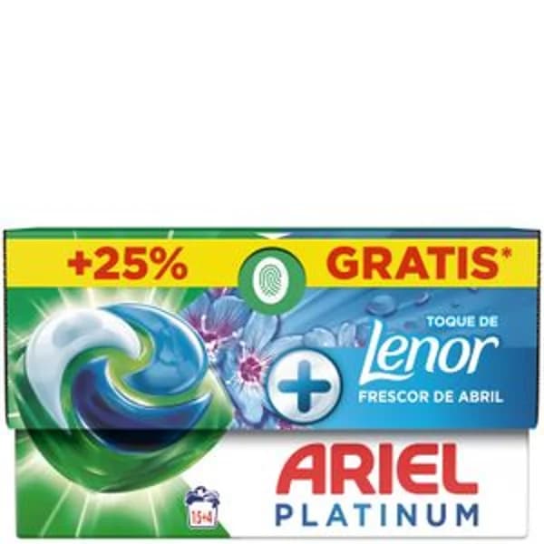 Detergente líquido pods frescor 15+4 lavados - 19.13 ud - Imagen del producto en Findit