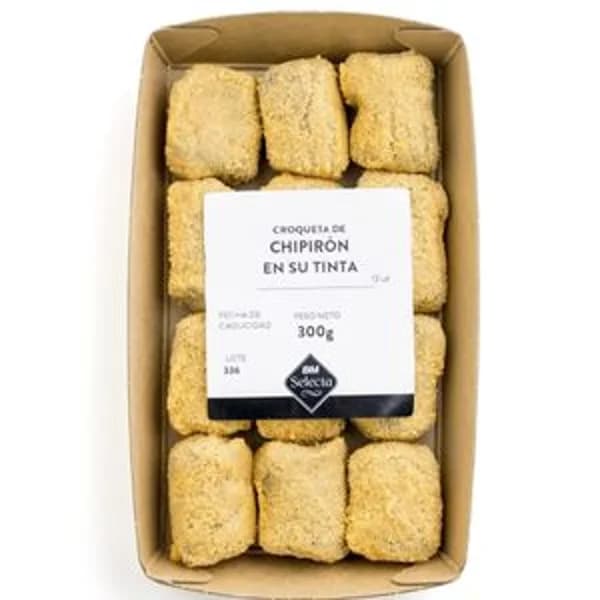 Croquetas de chipirón bandeja 300 g - 0.3 kg - Imagen del producto en Findit