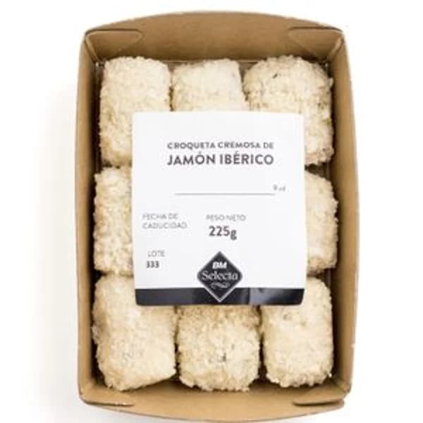 Croqueta de jamon cremosa 9 ud - 0.23 kg - Imagen del producto en Findit