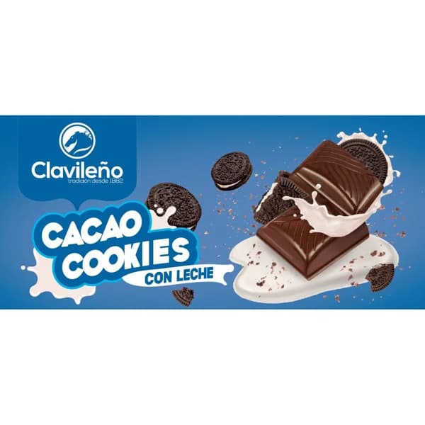 Chocolate de Galleta con Cacao 80G - 0.07 kg - Imagen del producto en Findit